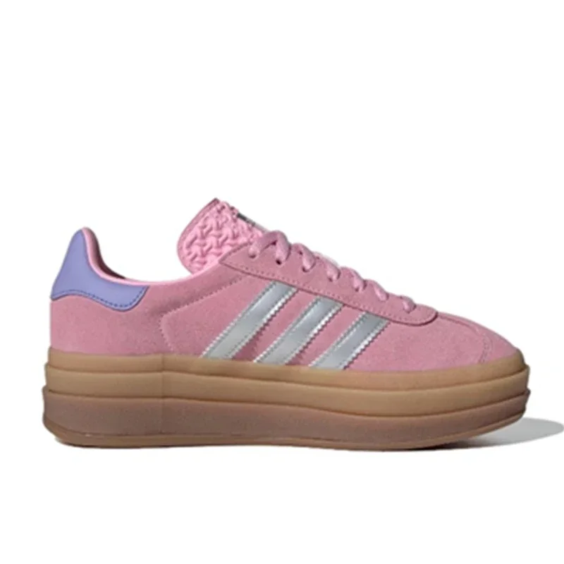 Adidas Originals Gazelle Bold Woman Skateboard Shoes German Training Female Thick Soled Casual Sneakers sports board shoes