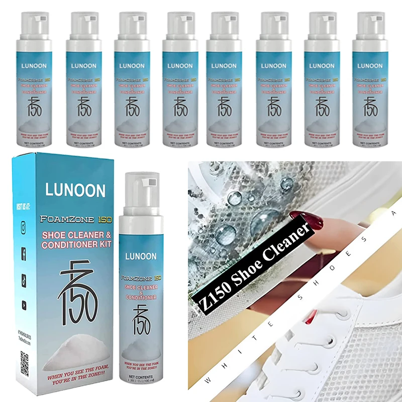 1PCS White Shoes Cleaner Whitening Cleansing Foamzone for Shoe Brush Shoe Sneakers Shoes 100ml Cleaning Tool
