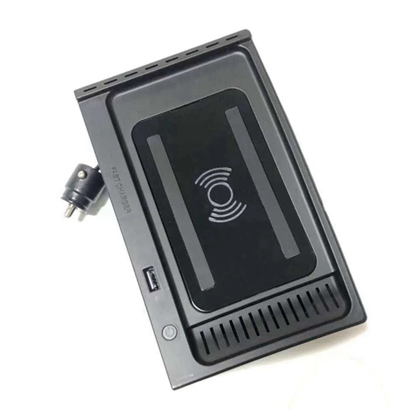 

Car QI Wireless Charger For BMW X5 F15 X6 F16 X5M F85 X6M F86 2014-2018 Wireless Phone Charger Charging Case