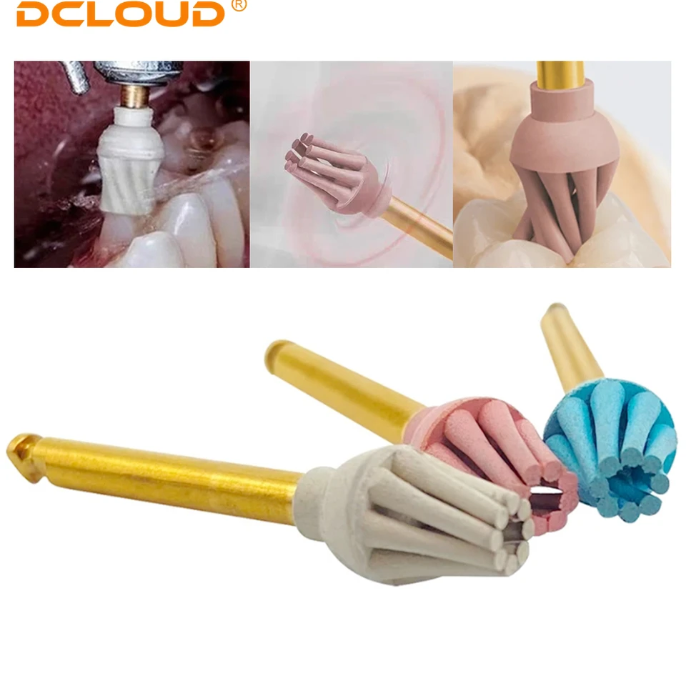 Kit De Polissage Dentaire Diamant Et Caoutchouc - Pour Pièce à Main, Résine Composite, MPN A7-59199