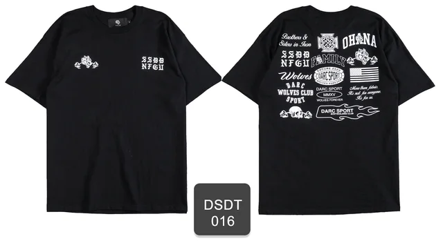 DARC SPORT Shirt UNION PREMIUM TEE IN WHITE Men Women High Quality DARC SPORT Shirt Digital Inkjet Printing Shirt DSDT016