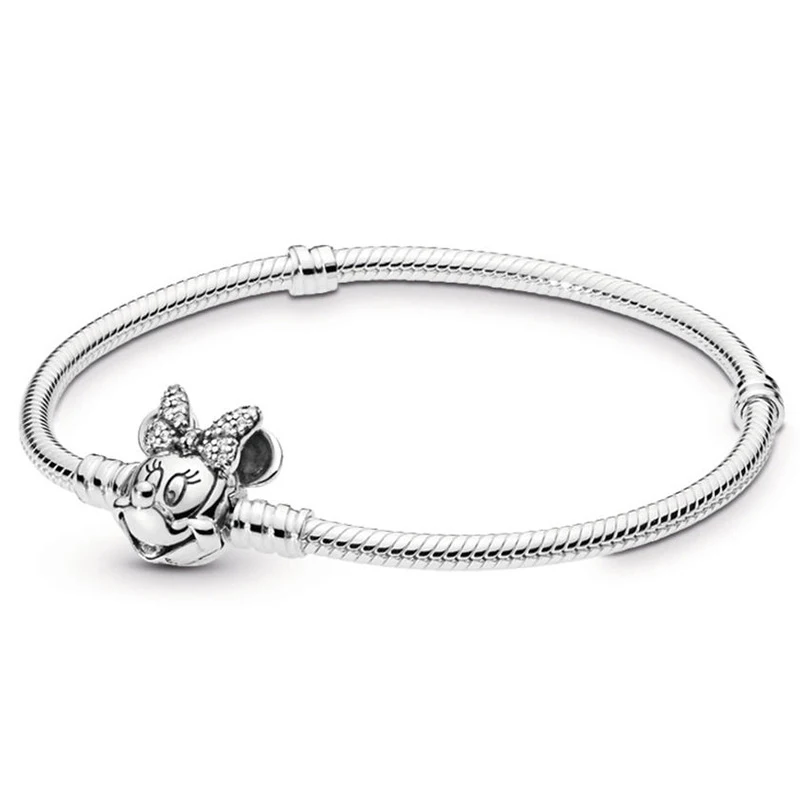 Pandora Disney Shimmering Minnie Portrait Bracelet 597770CZ-17 (Retired)