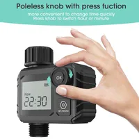 Large Screen Display Garden Watering Timer Irrigation Controller Digital Programmable Faucet Watering Irrigation System 3