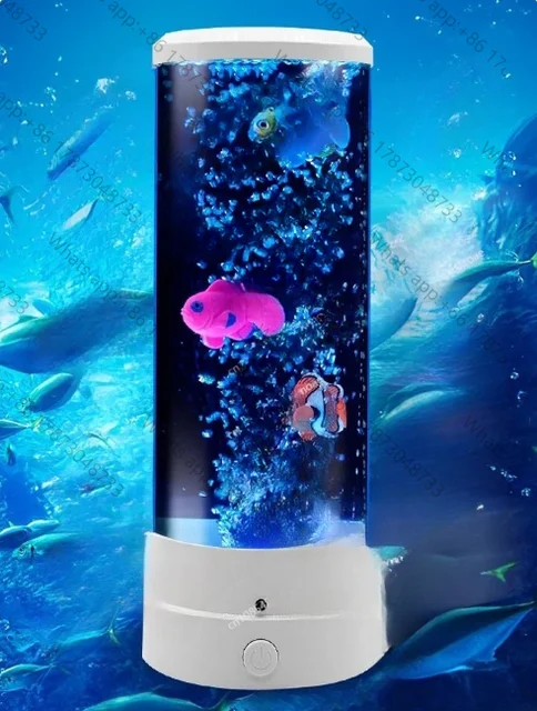 Bubble Fish LED Colorful, Ambient Jellyfish Light USB 1