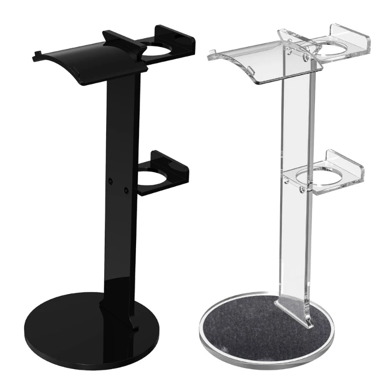 

VR Stand for Pico 4 VR Headset & Controllers Stable & Safe Mount Holder Headset Mount Storage Racks Desktop Stand