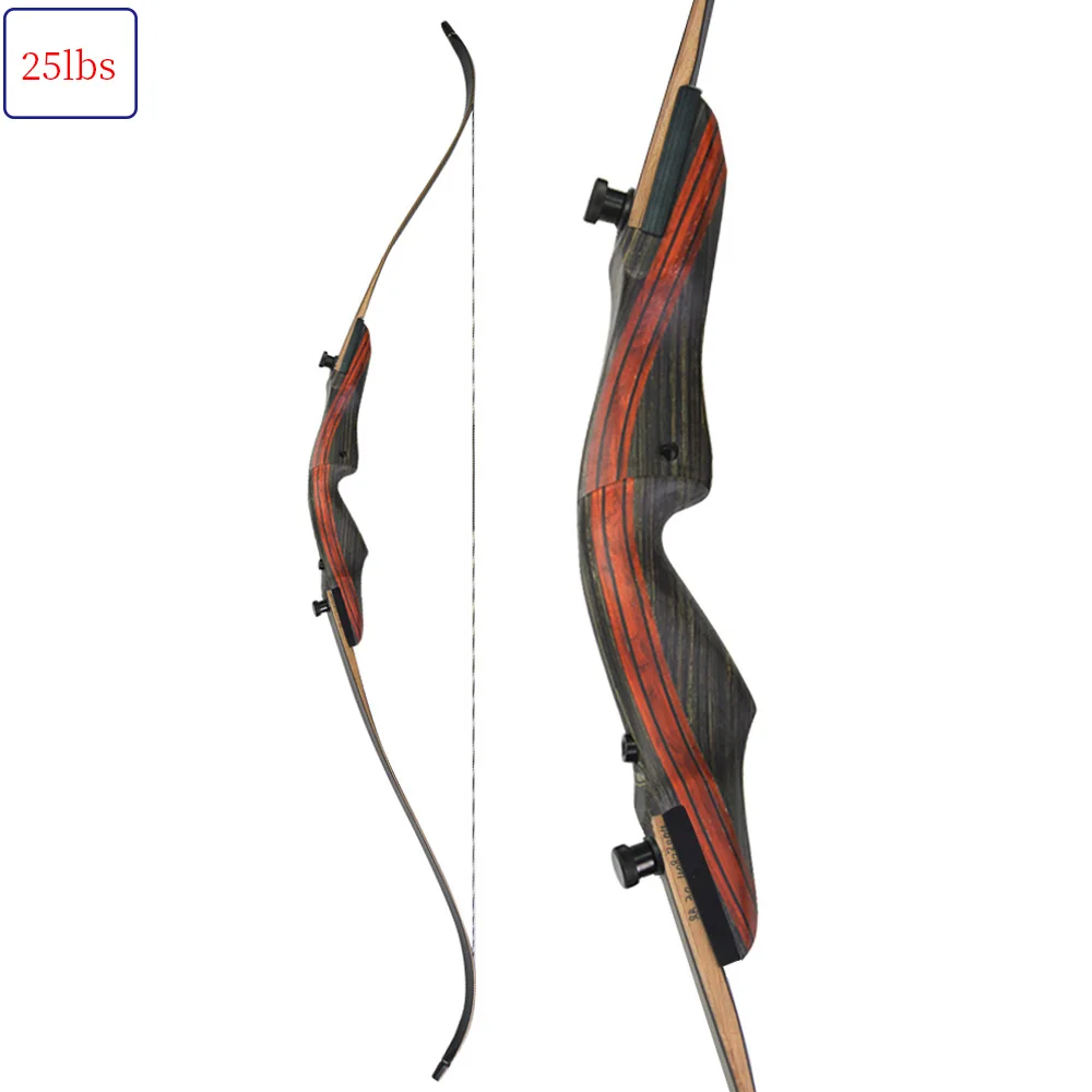 SHARROW 60 Pouces Set de Arc Classique Takedown Set Arc et Fleche Adulte  Arc de Tir à l'arc Fleches Arc Recurve Bow Arc Recourbé Droitier Set Arc de