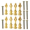 8pcs Iron Furniture Spindles for Glass Railing Baluster Ornament Iron Decorative Spindles for DIY Furniture Cabinet Railing Post 1