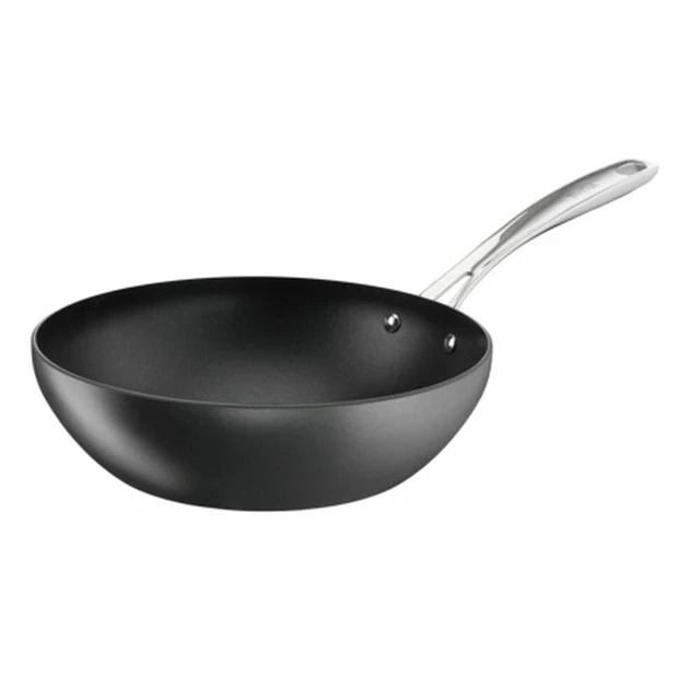 Pan Tefal G2561902 Black Metal Aluminium Ø 28 cm - AliExpress 