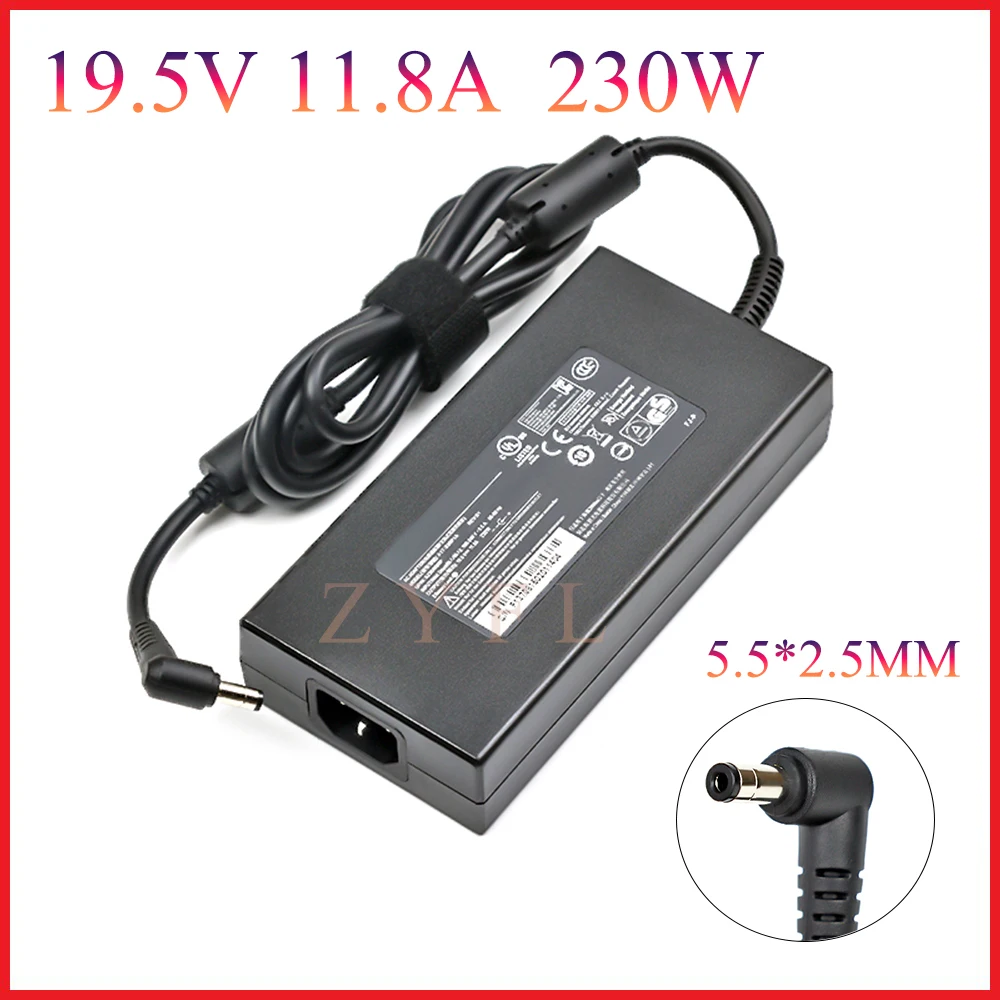 Adaptador do Chicony-ac para Msi Gs75 Gs65 Stealth 8sg Portátil P65 19.5v 11.8a 230w 5.5×2.5 A12230p1a A17-230p1a A230a012l