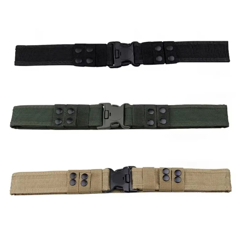 Fishing Tool Quick Release Men Belt Adjustable Plastic Buckle Canvas Waistband Unisex Durale Marine Corps Duty Belt Outdoor