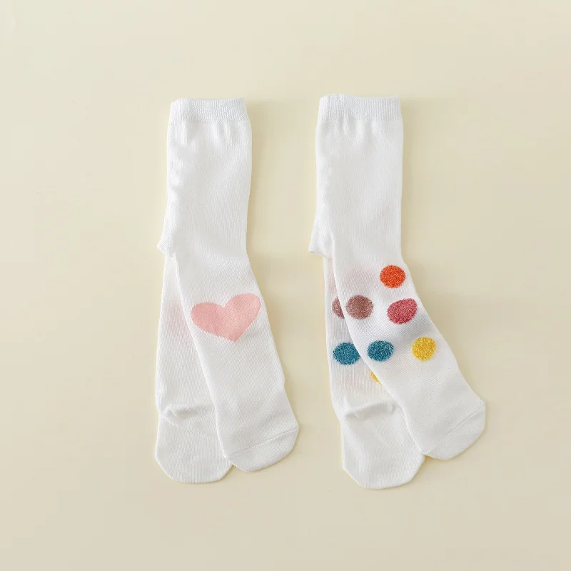 Newborn Baby Girl Tights Spring Casual Dot Infant Pantyhose Cotton Print Knitted Stockings 0-24Month knit tights,girls pantyhose,children stockings