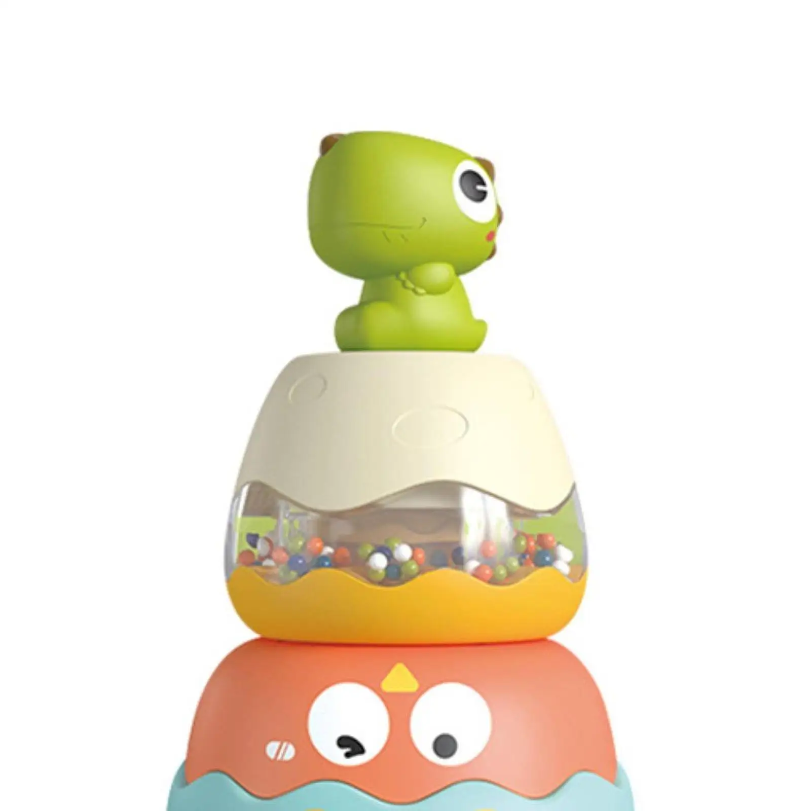 Stacking and Nesting Baby Toys with Dinosaur Figure for Boys Birthday Gifts