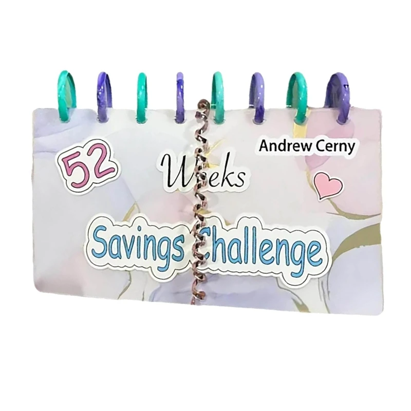 

Savings Challenge Reusable Budget Book New Savings Binder Planner 52 Week With Cash Envelopes Book Envelope