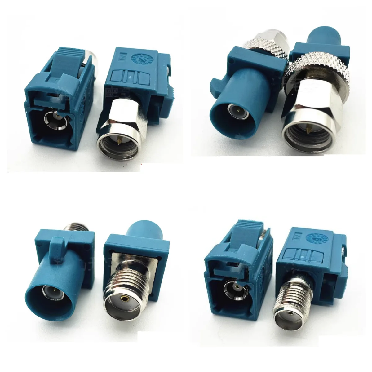 Conector Adaptador Antena Automóvel Universal Z-tipo Fakra Macho-fêmea para Sma Macho-fêmea Gps Fakra-sma