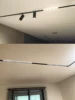 N6 Modern Recessed Magnetic Track Lights design led Lamp Magnetic Rail Ceiling System Indoor Track Lighting Rail Stretch ceiling 4