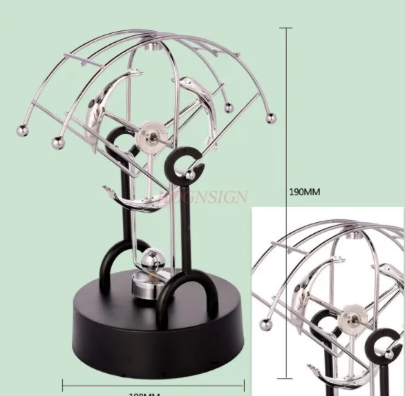 

USB battery dual-purpose power supply perpetual motion instrument dolphin celestial instrument living room desktop chaos