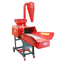 Grass Cutters Household Feed Grinder Straw Kneading Machine Wet and Dry Use Cattle and Sheep Straw Mower 1
