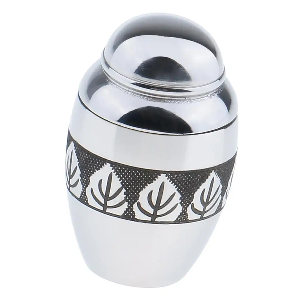 Smalll Cremation Urn Pot Pendant for Human or Pet Ashes - Waterproof Memory
