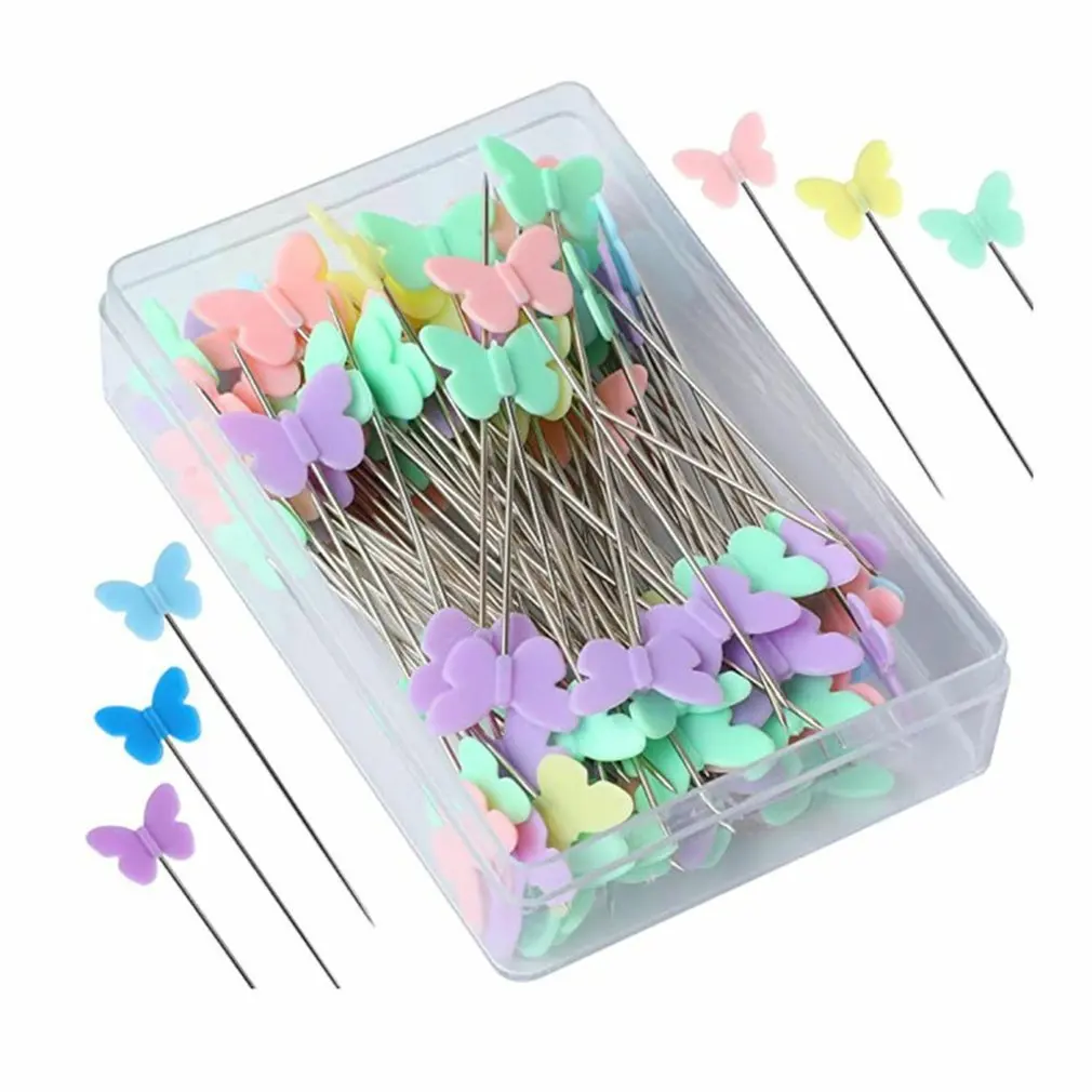 100pcs Multifunctional Sewing Tools Manual DIY Tools Fixed Pin Button Pin Patchwork Pin For Sewing And DIY 