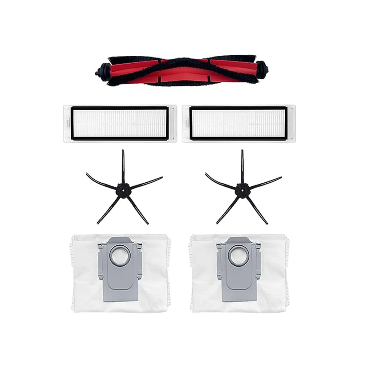 

Аксессуары для роботов Roborock ing Q5 + Основная боковая щетка, HEPA фильтр, пылесборник