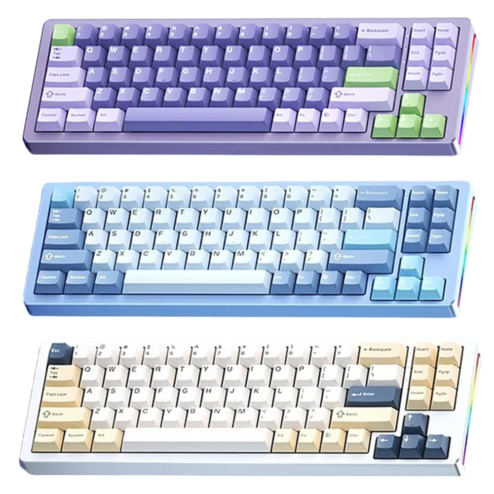 

M71 Mechanical Keyboard Wireless Keyboards For Gaming RGB Lighting Wireless 2.4G Keyboard For Laptop PC Computer