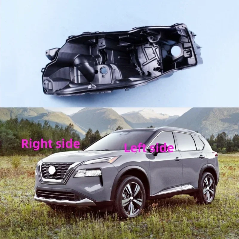 

For Nissan X-Trail 2021 2022 2023 Headlight Base Headlamp House Car Rear Base Auto Headlight Back House Headlamp Rear Shell