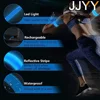 JJYY 1PC Outdoor Sports Night Running Armband LED Light USB Rechargeable Safety Belt Arm Leg Warning Wristband Cycling Bike Bic 3