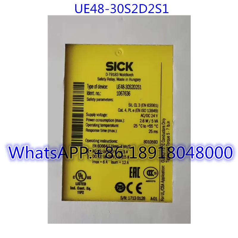 

Brand New UE48-30S2D2S1 Sensor Fast Shipping
