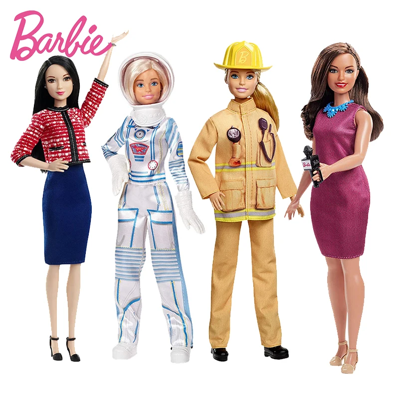Flash boter contact Original Barbie Gfx23 Dolls 60th Anniversary Celebration Professional Doll  Astronaut Firewoman Pop Girls Games Birthday Presents - Dolls - AliExpress