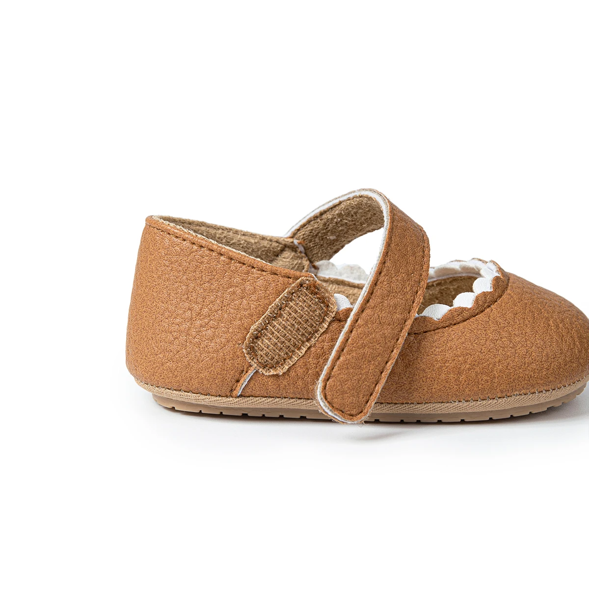 Meckior Baby Jungen Mädchen Schuhe Säugling Leder Gummi Sohle Anti-rutsch Kleinkind Erste Wanderer Krippe Schuhe Neugeborenen Mädchen Prinzessin – Detail 13