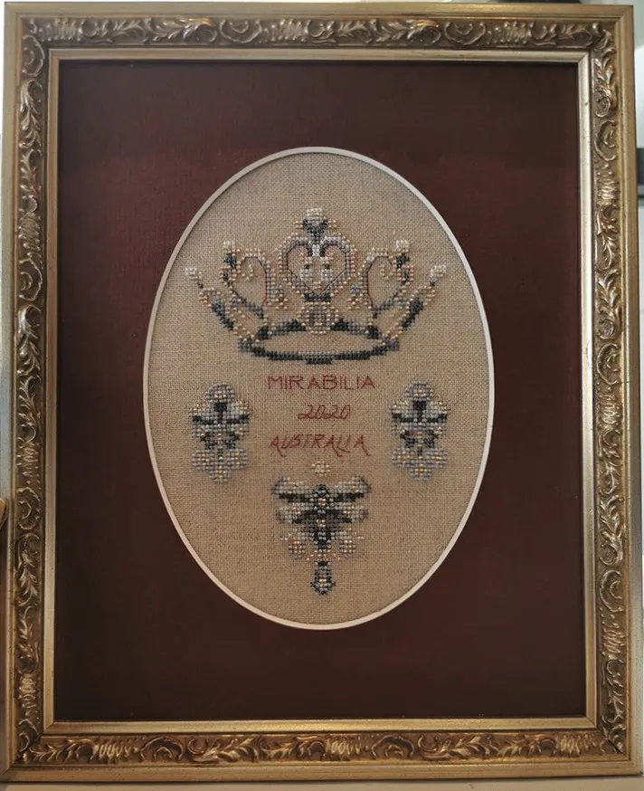 

Набор для вышивки крестиком 9-2020MD Queen's accessories 21-27, Набор для вышивки крестиком из холщовой ткани Aida 14CT 14CT, декор для гостиной