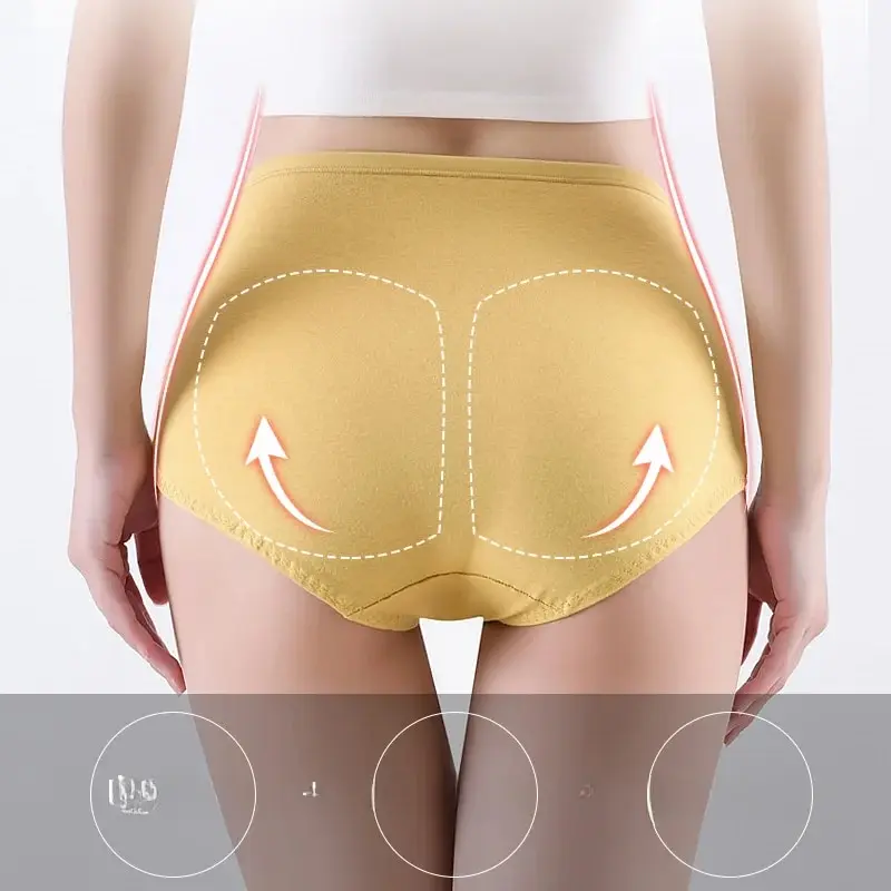 Silky High Waisted Abdomen Body Shaping Pants Womens Breathable Anti Cotton Shaping  Underwear Buds And Hip Pants - AliExpress