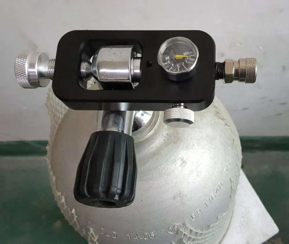 High Pressure Scuba Fill Station Yoke Adapter for K-Valve J-Valve H-Valve Rated 4500PSI