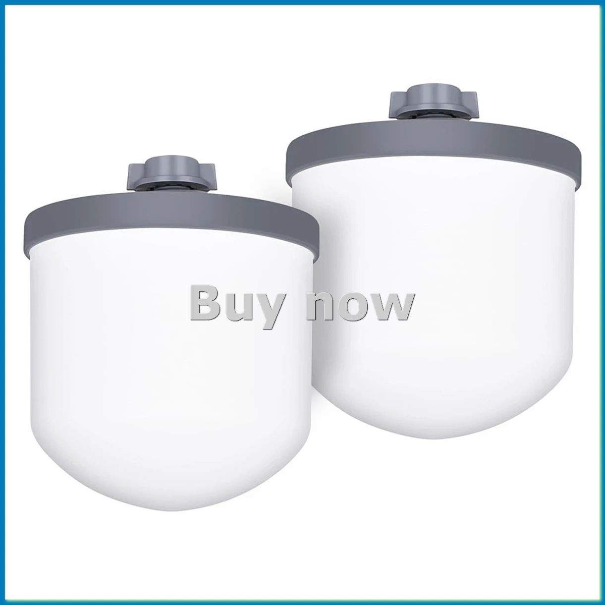 2Pc Replacement Ceramic Filter Magnetized Mineral Water Purifier Water Filter Ceramic Hemisphere Water Filters-ABHG