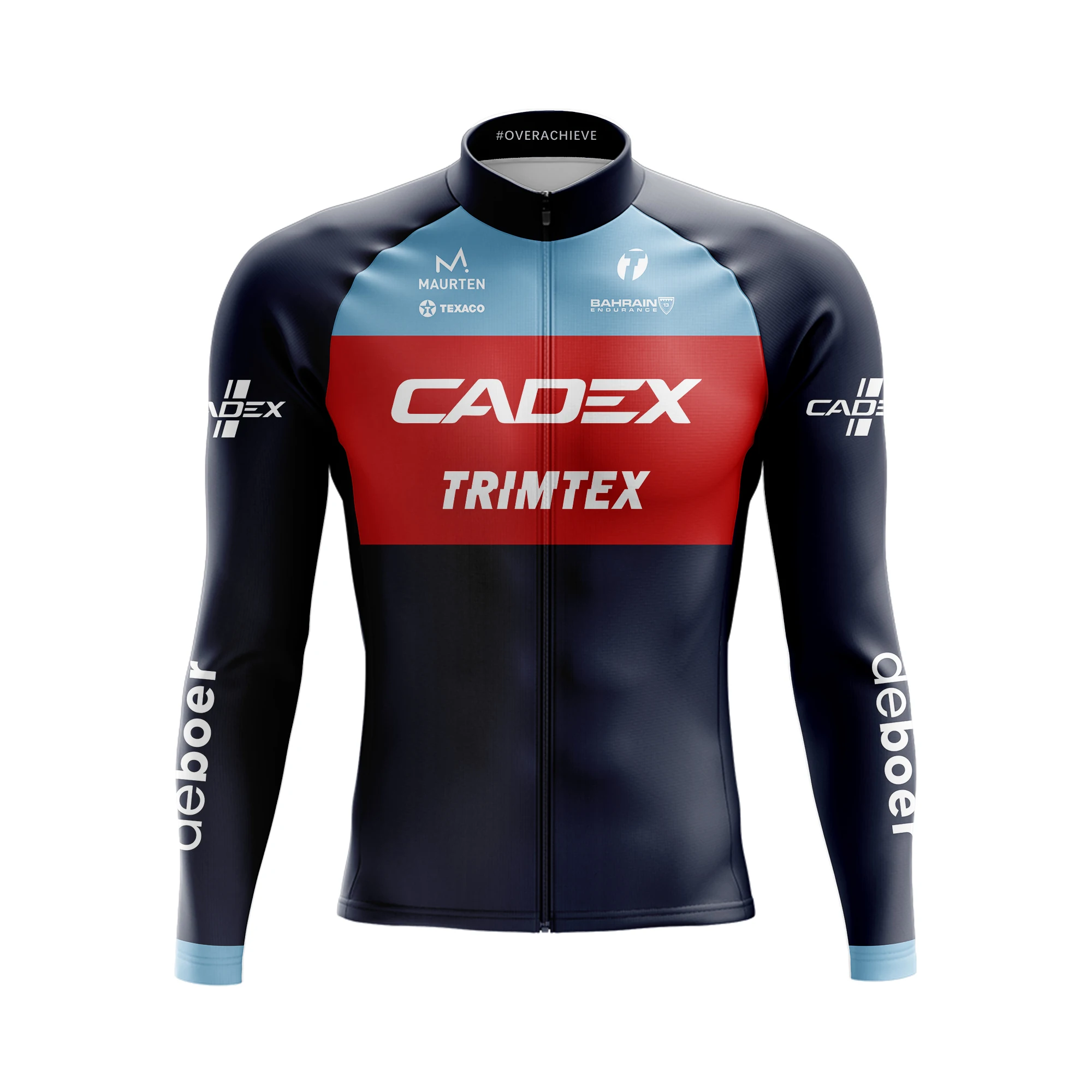 thumbnail image 1 of Maillot de ciclismo Pro Team CADEX para hombre, forro polar térmico de invierno, ropa deportiva TRIMTEX para ciclismo, ropa para exteriores para ciclismo de carretera, 1 of 5