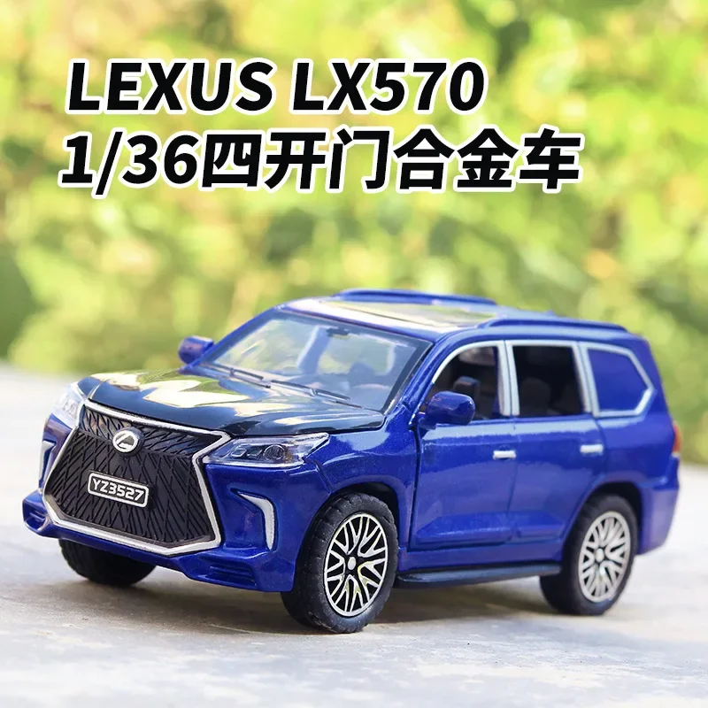 

1:36 LEXUS LX570 высокой симуляции литая машина из металлического сплава Модель автомобиля детские игрушки коллекционные подарки A608