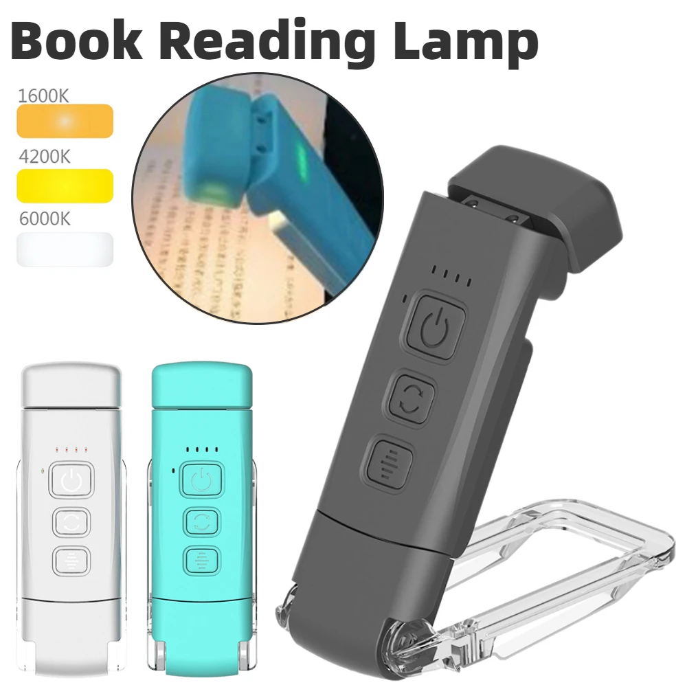 LEDEyeProtectionBookNightLightAdjustableMiniClipOnStudyDesk