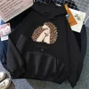 New Fall Winter Hoodie Unisex Harajuku Ulzzang Kawaii Funny Hedgehog Graphic Sweatshirt Hoodie 2