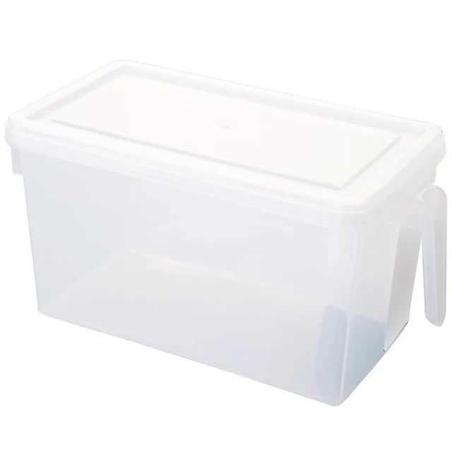 Kitchen Transparent PP Storage Box Grains Beans Storage Contain Sealed Home Organizer Food Container Refrigerator Storage Boxes 