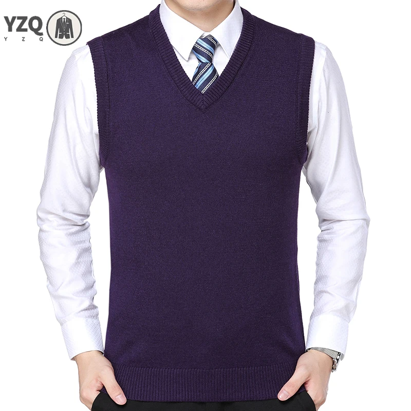 Men Sweater Vests for Autumn and Winter