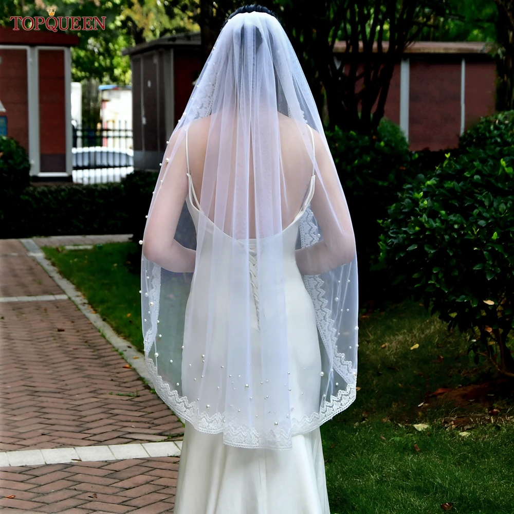 https://ae01.alicdn.com/kf/S2b955754074047fba0caa98bb4cd1e1eR/TOPQUEEN-V168-Wedding-Veil-Short-Lace-Edge-Pearls-Bridal-Veils-1-Tier-Bridal-Accessories-Tactical-Finger.jpg