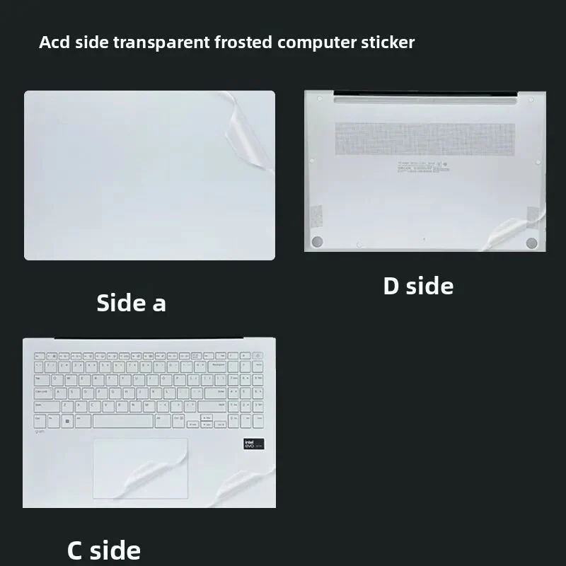 LG 그램 프로 17 16인치 2026/25 17Z90U 16Z90U 노트북 투명 바디 스킨 스티커 스크래치 방지 쉘 보호 필름
