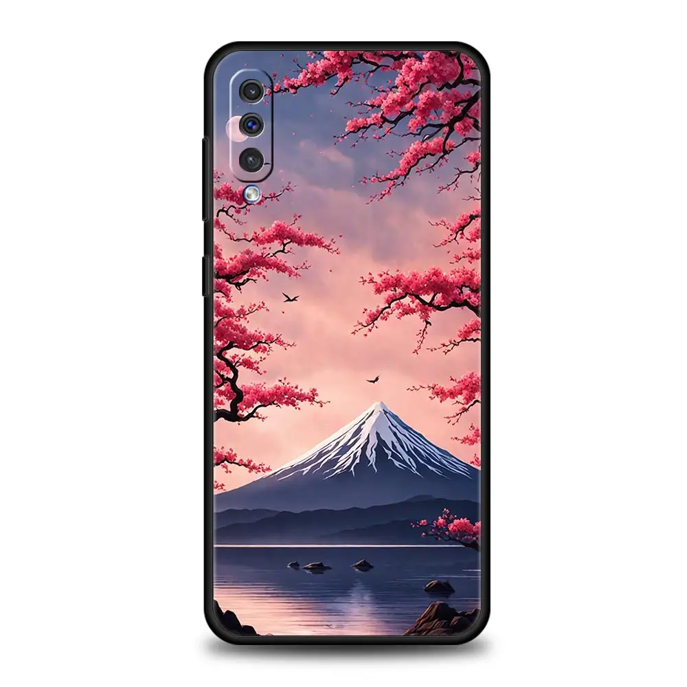 Japan Mount Fuji Cherry Blossom Phone Case Cover