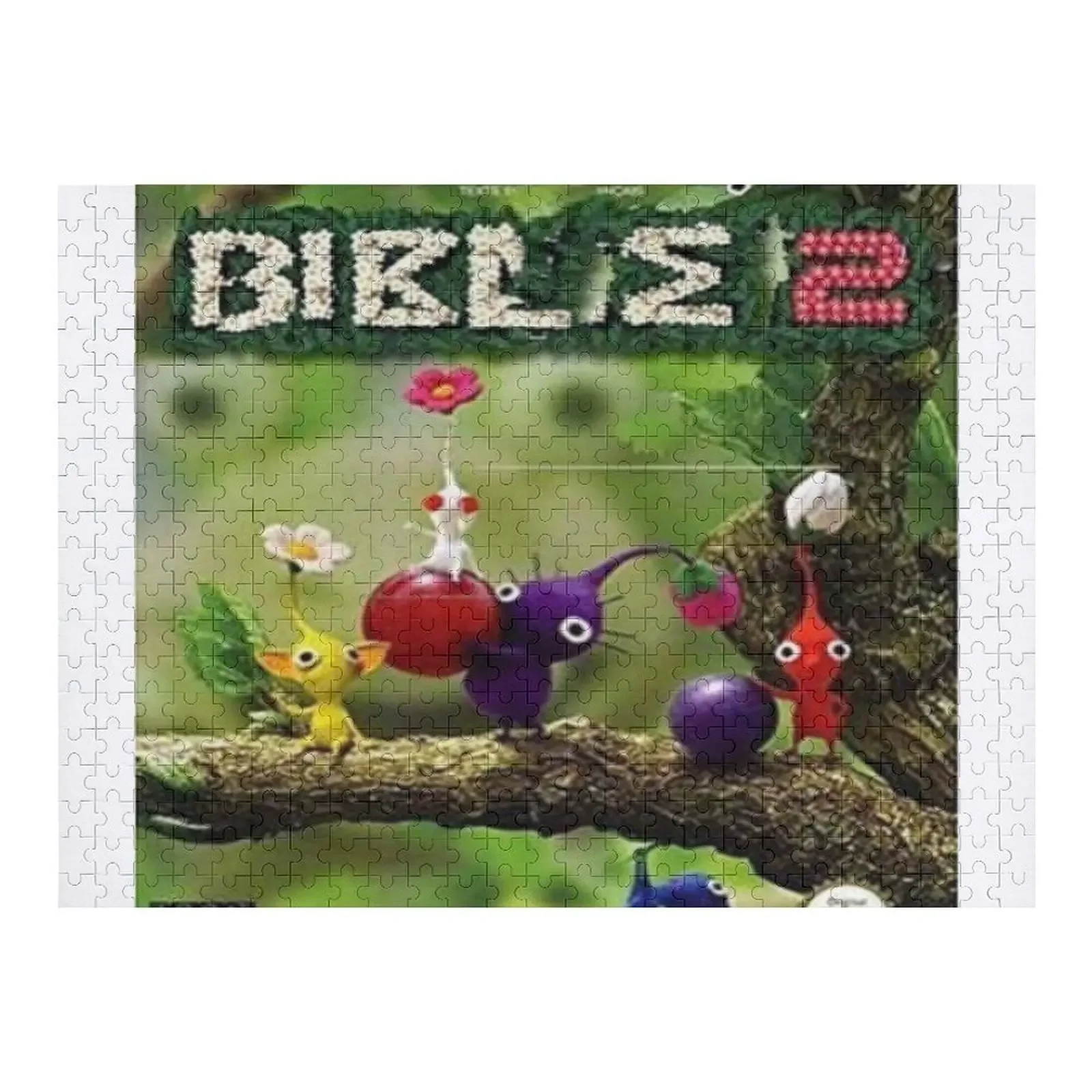 

BIBLE 2 Pikmin 2 2 player battle Memes Jigsaw Puzzle Adult Wooden Wooden Name Custom Personalized Personalized Toy Puzzle
