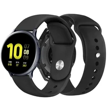 

20/22mm band For Galaxy watch 4 classic 46mm 40mm 42 watch 3 Gear S3 Silicone bracelet Huawei GT2/2e Samsung Active 2 44mm strap