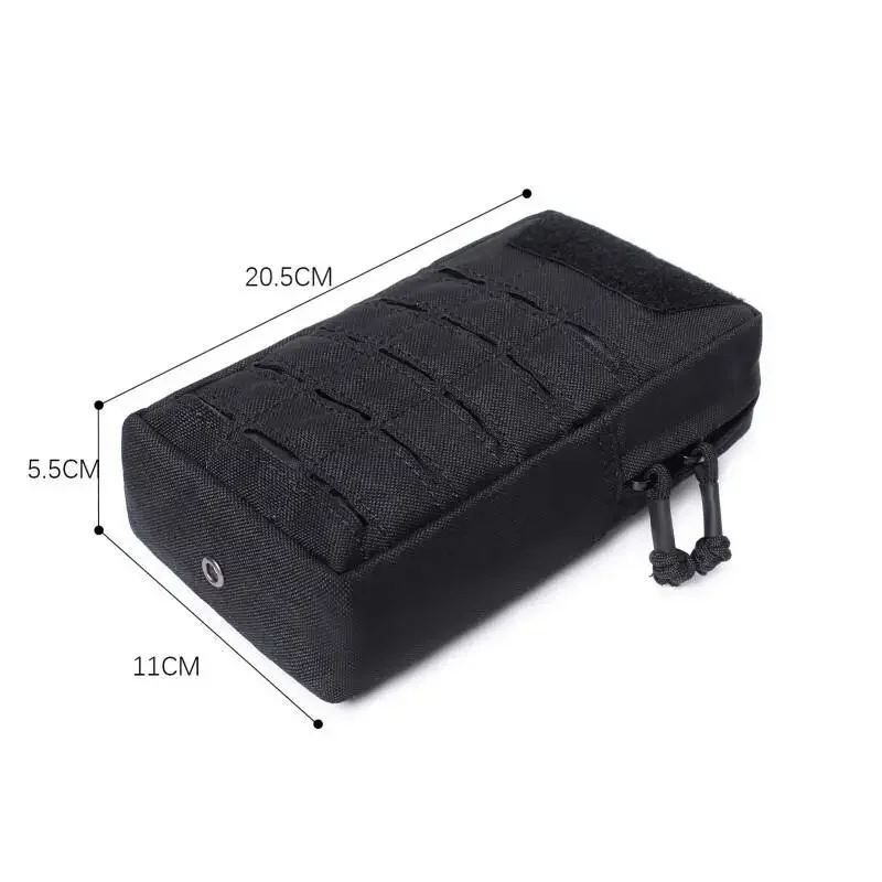 Portable Electronic Accessories Backpack Single layer Utility EDC Pouch Compact Gadget Carry Bag Military Waist Pack for Climb