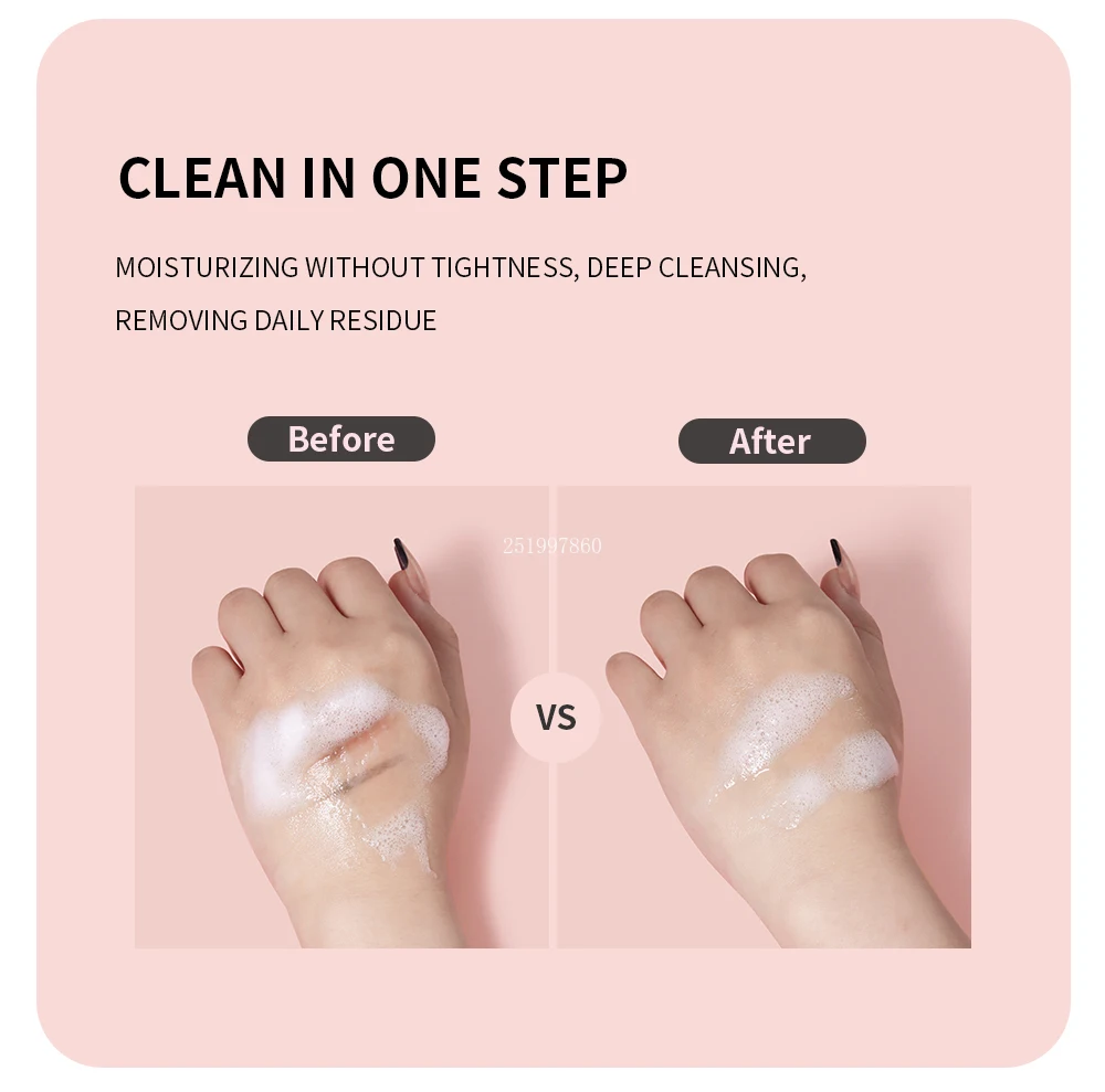 Description Picture 6 of item25/50Pcs Mousse Eyelash Concentrate Gentle Cleaning Grafting Kit Eyelash Extension Foam Cleaning Supplies Makeup Tools