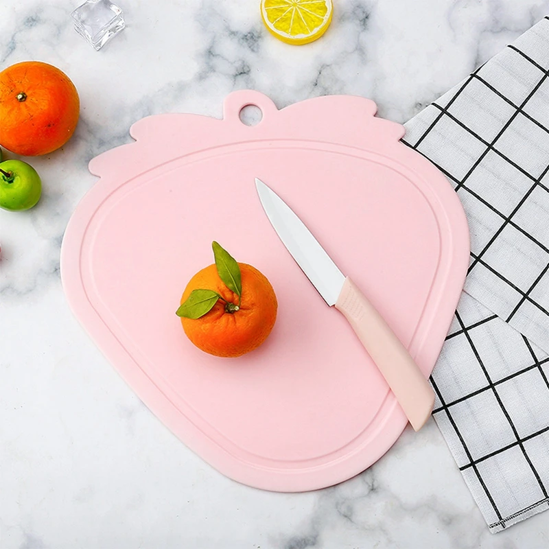 

Разделочная доска для клубники, кухонная разделочная доска для овощей, мяса, фруктов, силиконовая Нескользящая подвесная разделочная доска