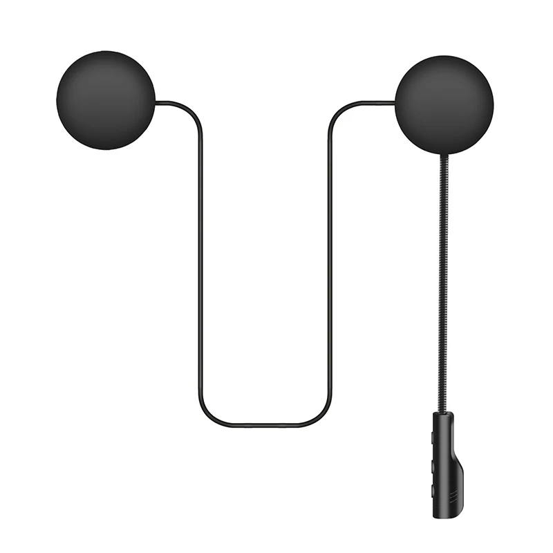 

Мотоциклетная Bluetooth-гарнитура для шлема 5.0, беспроводные наушники для режима «свободные руки», стерео музыкальный плеер с Spong для верховой езды