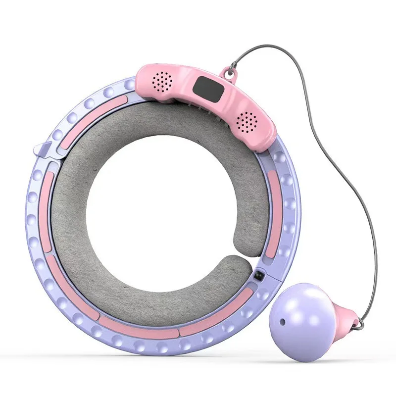 Smart Music Dynamic Sports Ring with Bluetooth Waist Beauty Fitness Machine Slimming Inflation Function Singing Sports Ring